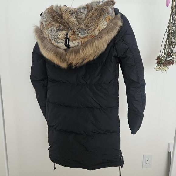 PARAJUMPERS XXS Masterpiece Anthology Fur Parka - Picture 5 of 6